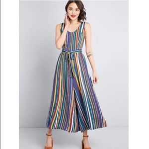 Modcloth: Unbridled Enthusiasm Wide-Leg Jumpsuit